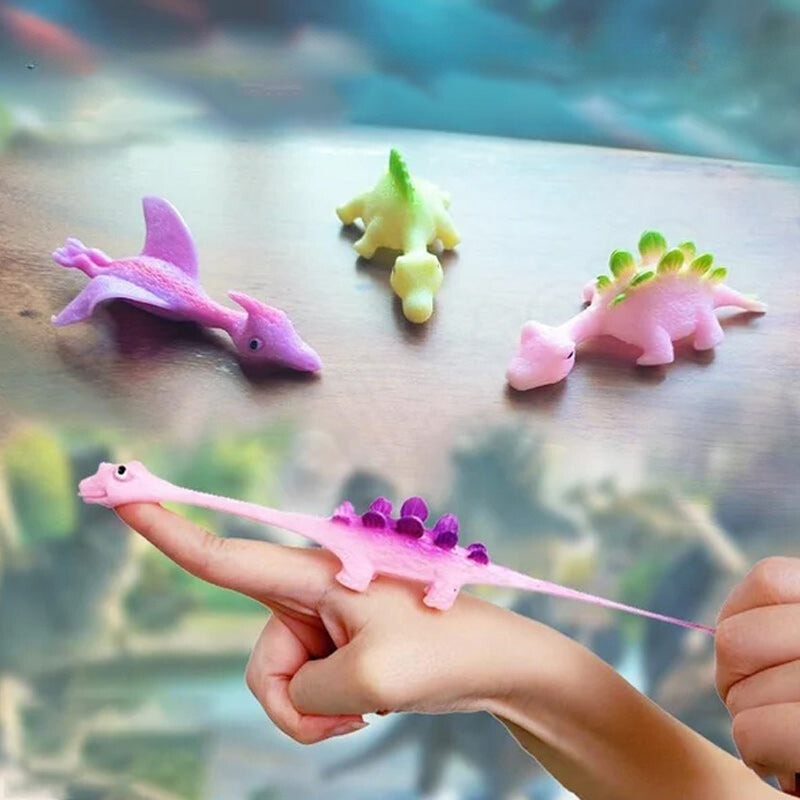 Dinosaur finger katapult: Eventyrspillet for de små helte!