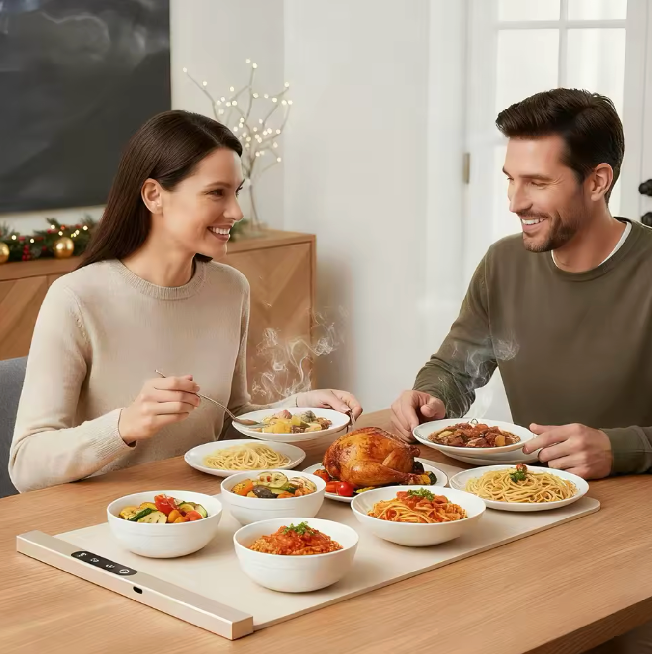 Inteligentní ohřívací tác - Udržujte své pokrmy teplé dlouho 