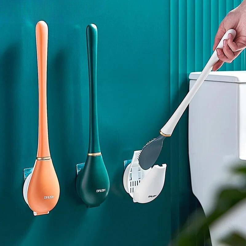 SmartBrush - elegancka i higieniczna silikonowa szczotka do toalety